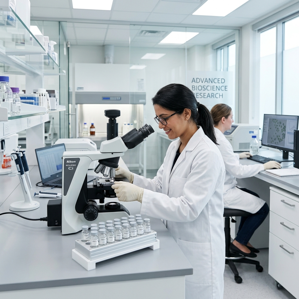 Lab research setup